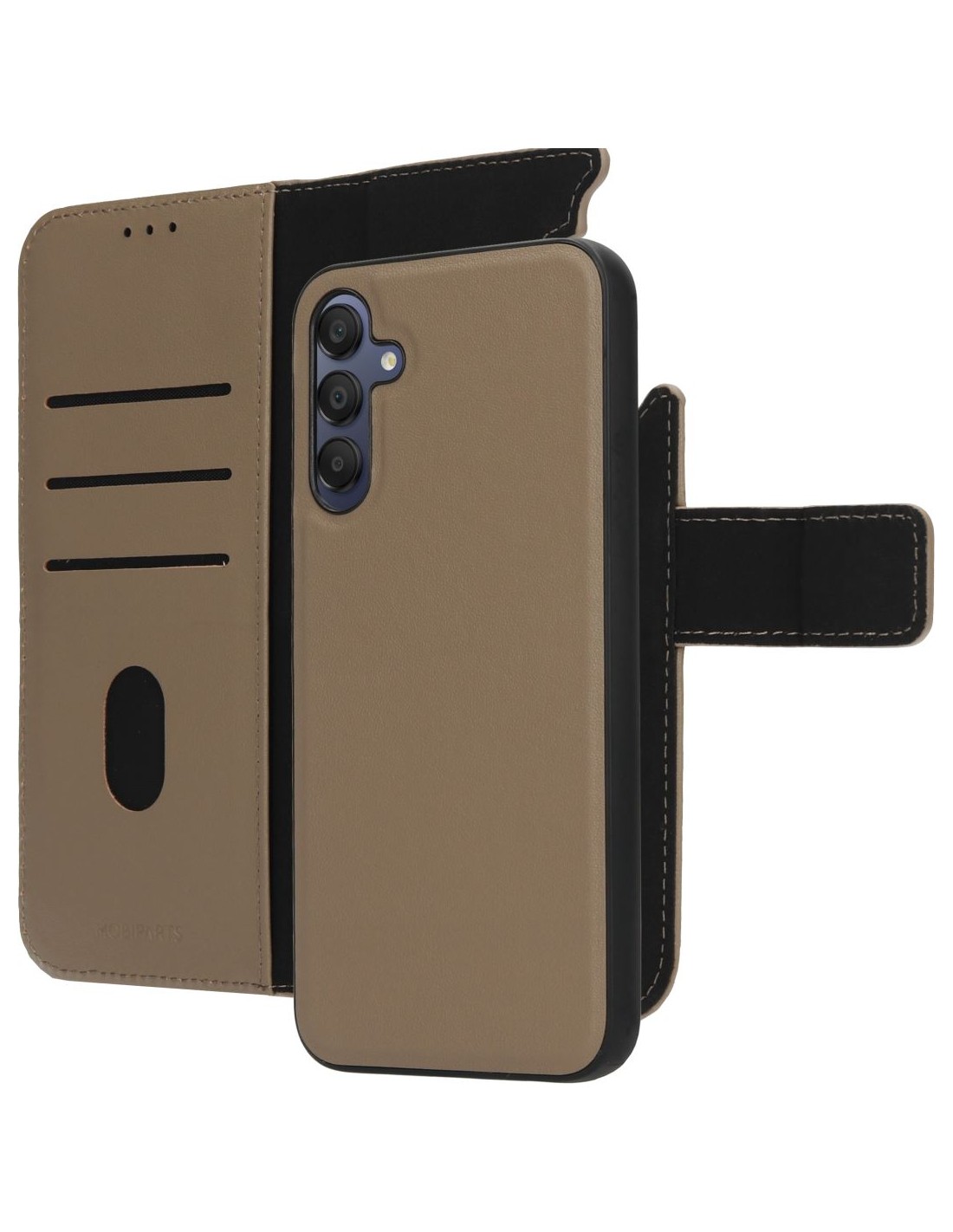 Mobiparts Leather 2 in 1 Wallet Case Samsung Galaxy A15 Taupe