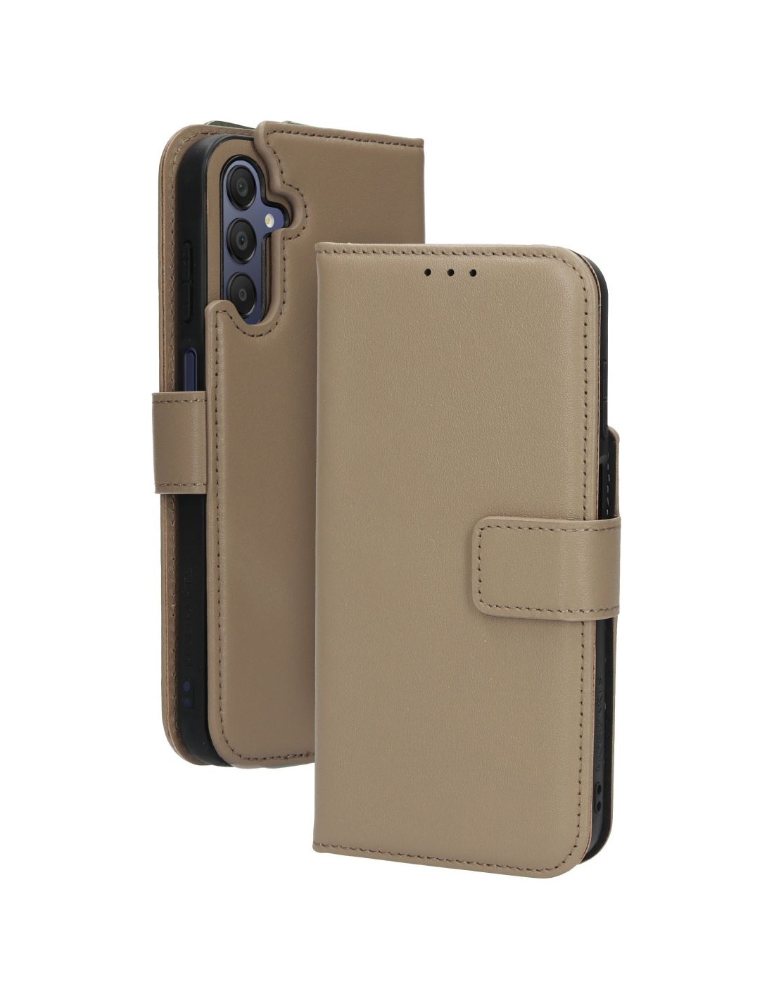 Mobiparts Leather 2 in 1 Wallet Case Samsung Galaxy A15 Taupe