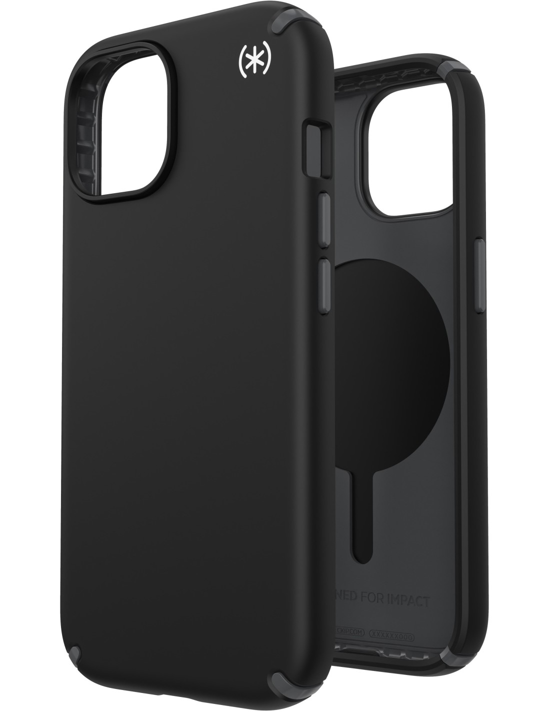 Speck Presidio2 Pro + MS Apple iPhone 16e 15 14 13 Black -  with Microban