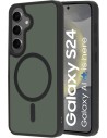 Mobiparts Hardcover Samsung Galaxy S24 Satin Black (Magsafe Compatible)