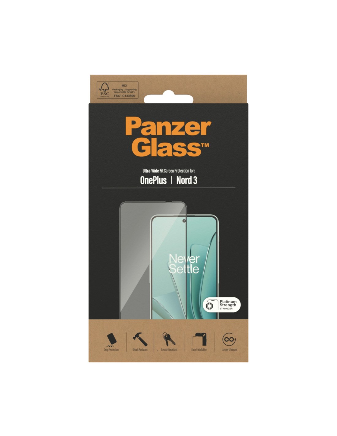 PanzerGlass OnePlus Nord 3 Ultra-Wide Fit