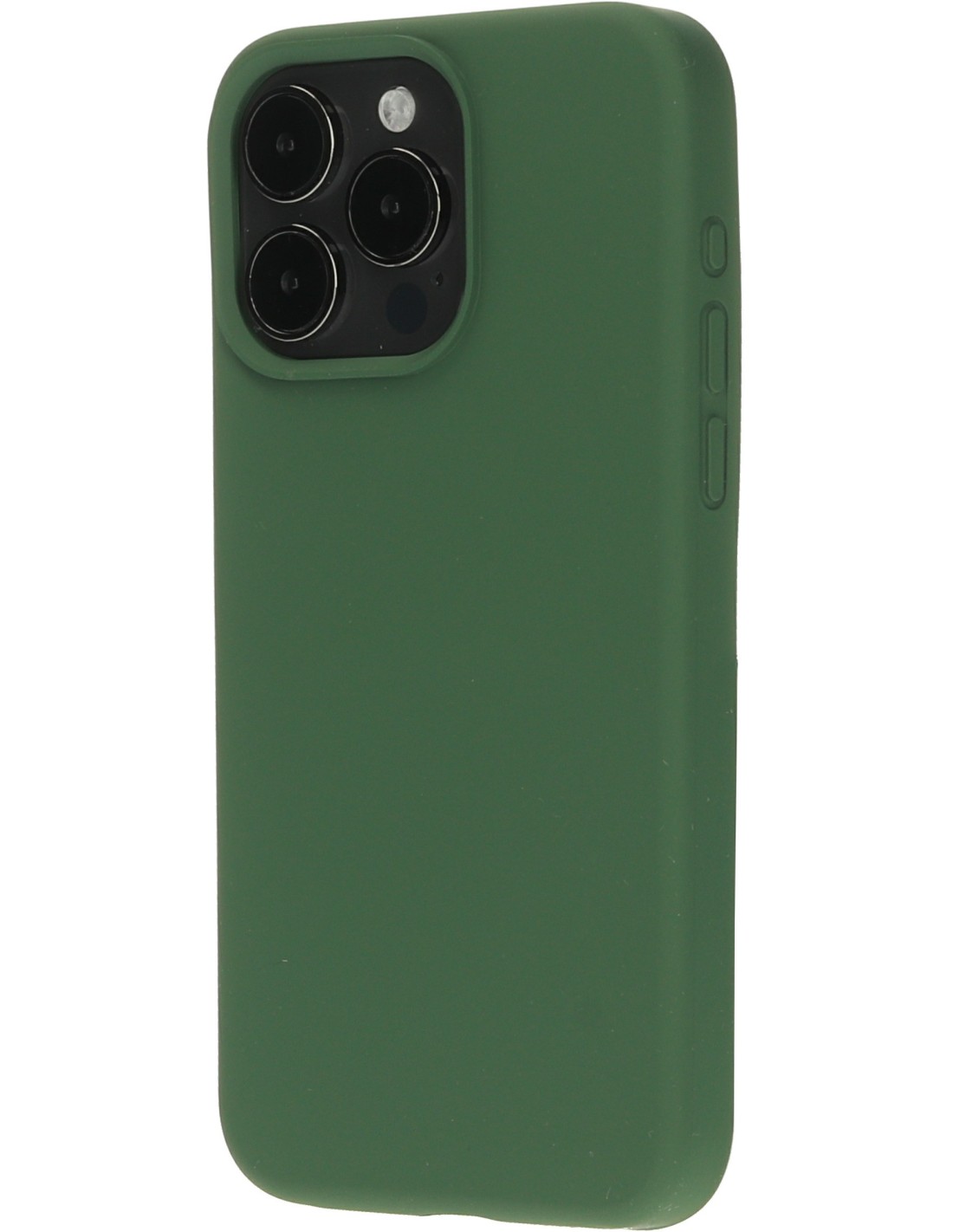 Mobiparts Silicone Cover Apple iPhone 15 Pro Max Forest Green