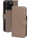 Mobiparts Leather 2 in 1 Wallet Case Apple iPhone 16 Pro Taupe