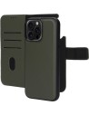 Mobiparts Leather 2 in 1 Wallet Case Apple iPhone 16 Pro Max Green