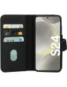 Mobiparts Leather 2 in 1 Wallet Case Samsung Galaxy S24 Black