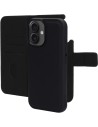 Mobiparts Leather 2 in 1 Wallet Case Apple iPhone 16 Black