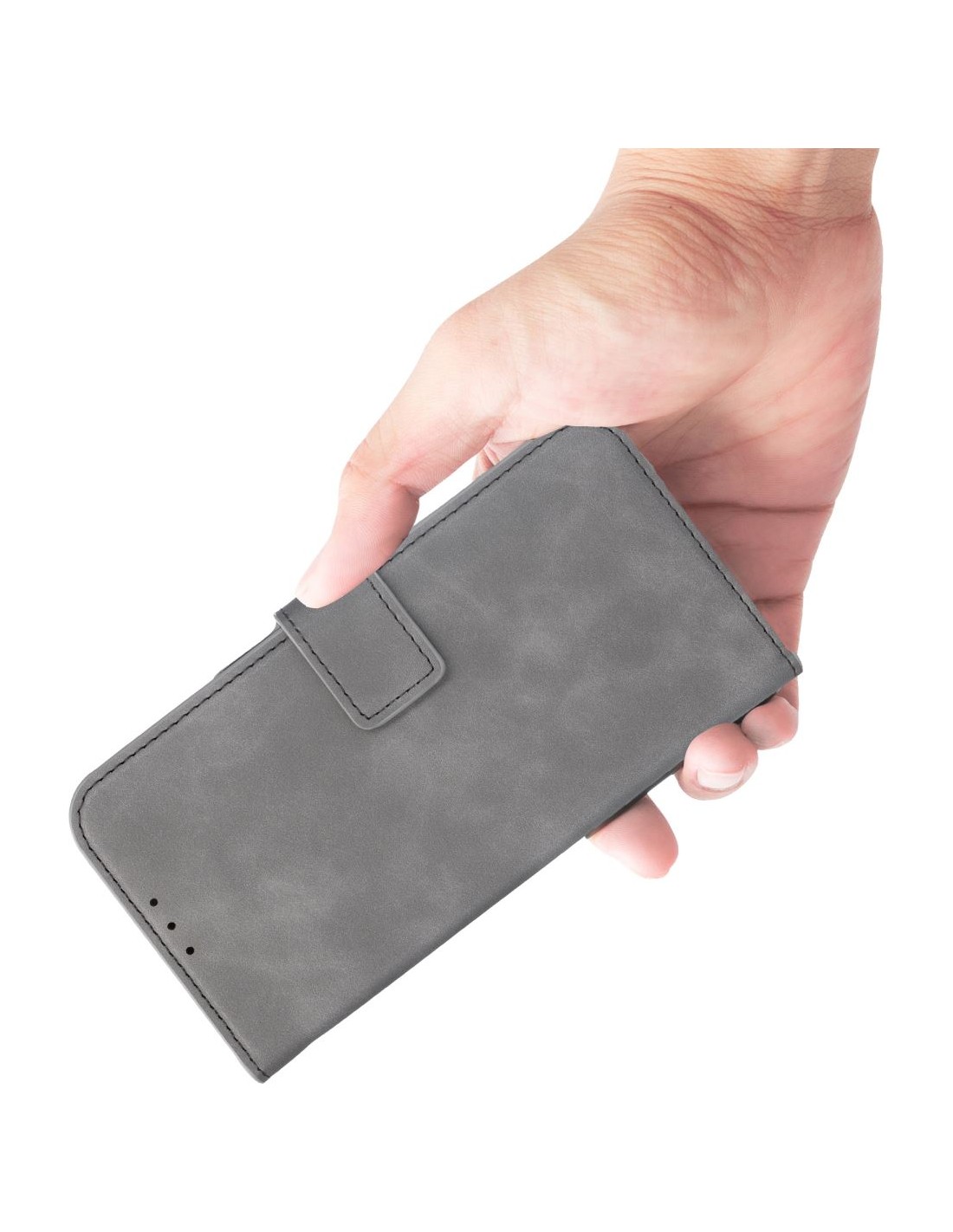 Mobiparts Classic Wallet Case Apple iPhone 16 Granite Grey (MagSafe Compatible)