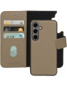 Mobiparts Leather 2 in 1 Wallet Case Samsung Galaxy S24 Taupe