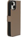 Mobiparts Leather 2 in 1 Wallet Case Apple iPhone 15 Taupe