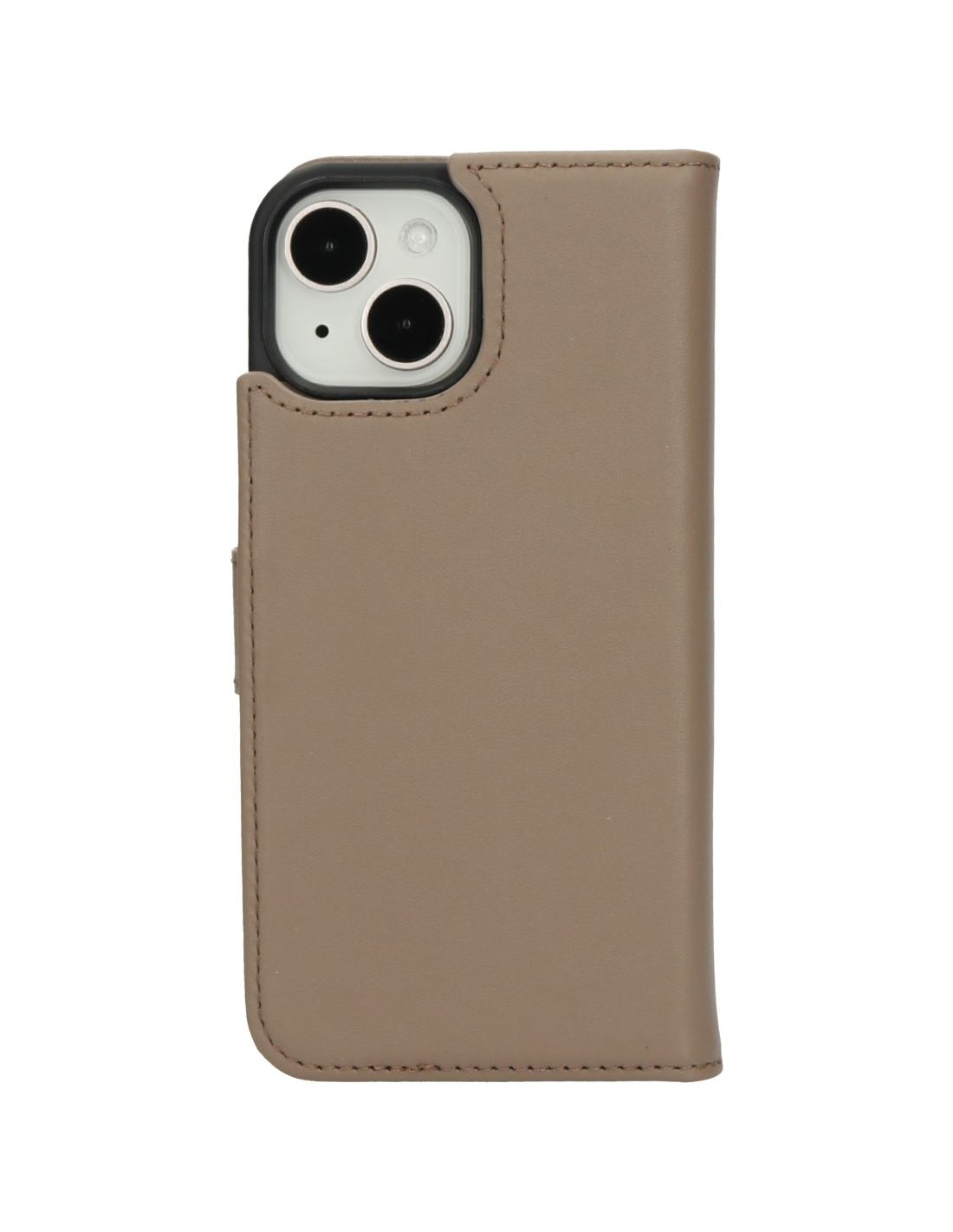 Mobiparts Leather 2 in 1 Wallet Case Apple iPhone 15 Taupe