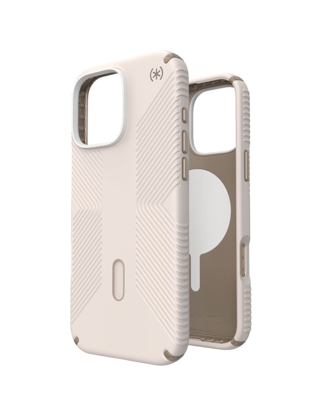 Speck Presidio2 Grip + ClickLock Apple iPhone 16 Pro Max Bleached Bone -  with Microban