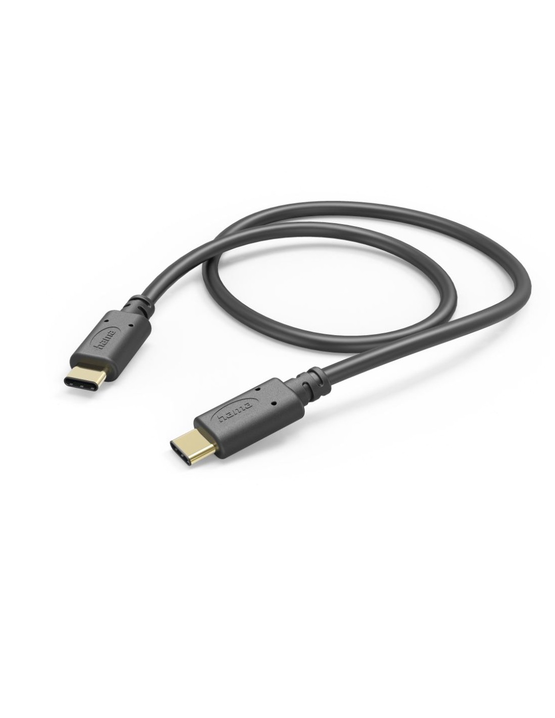 Hama Oplaadkabel, USB-C - USB-C, 1,5 m, zwart Kabel