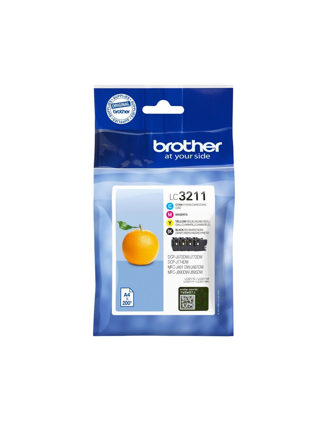 BROTHER LC3211VAL Pack of 4 cartridges