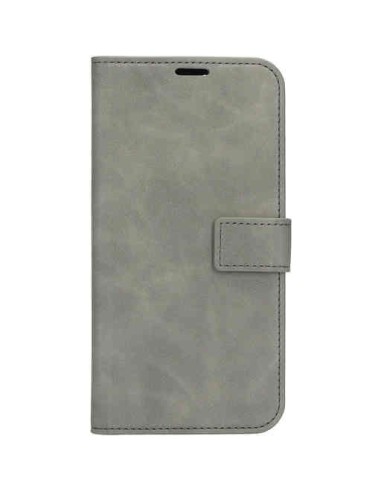 Mobiparts Classic Wallet Case Samsung Galaxy S22 Granite Grey Smartphone accessoires